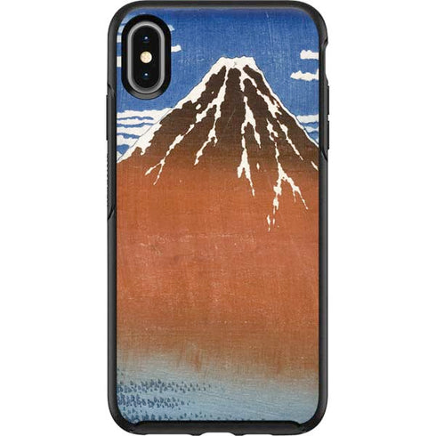 Hokusai Fuji Mountains in clear Weather Otterbox Symmetry iPhone Skin