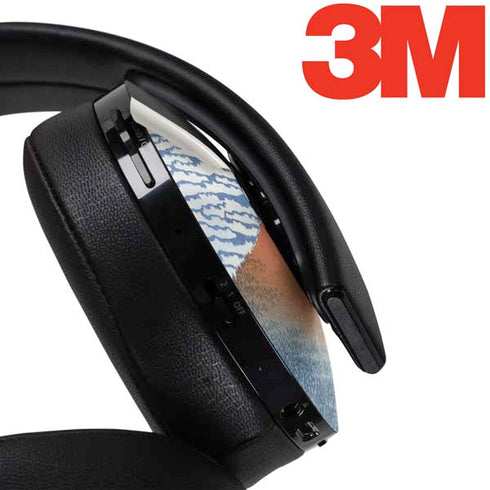 Hokusai Fuji Mountains in clear Weather PlayStation 4 Gold Wireless Headset Skin