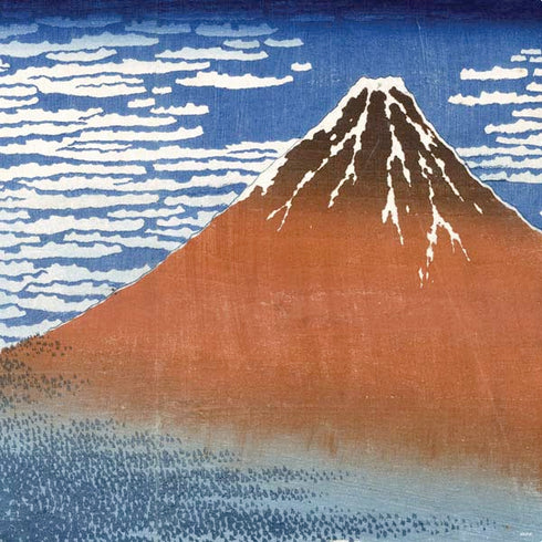 Hokusai Fuji Mountains in clear Weather PS4 Console and Controller Bundle Skin