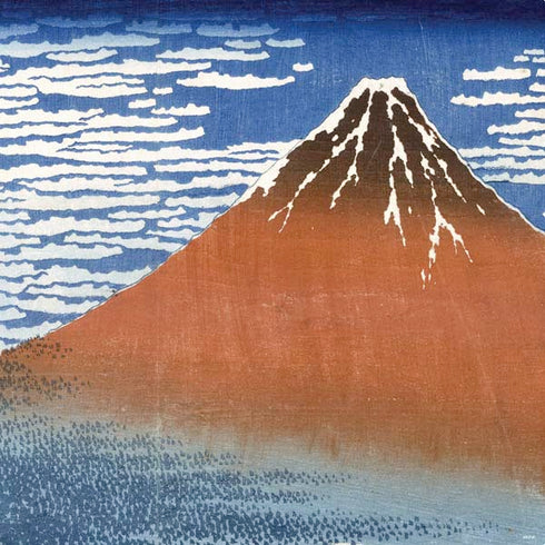 Hokusai Fuji Mountains in clear Weather PS4 Controller Skin