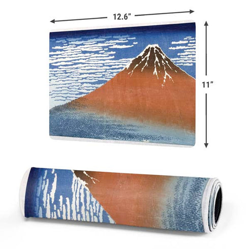 Hokusai Fuji Mountains in clear Weather Gaming Mouse Pad