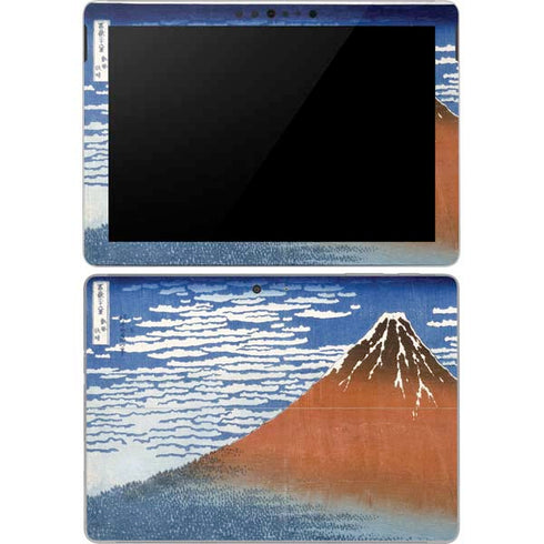 Hokusai Fuji Mountains in clear Weather Surface Go Skin