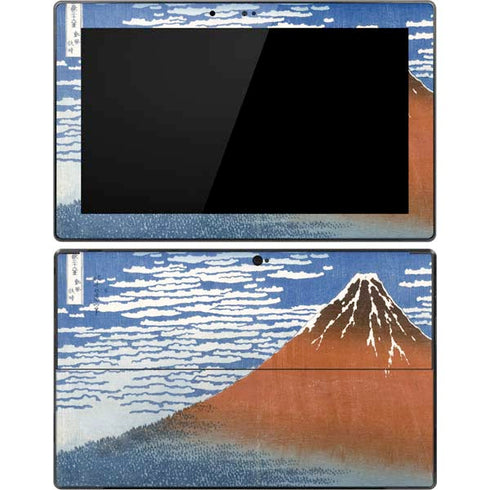 Hokusai Fuji Mountains in clear Weather Surface Pro Tablet Skin