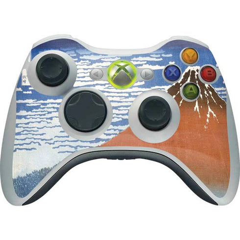 Hokusai Fuji Mountains in clear Weather Xbox 360 Wireless Controller Skin