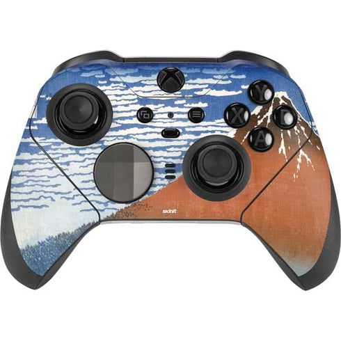 Hokusai Fuji Mountains in clear Weather Xbox Elite Wireless Controller Series 2 Skin