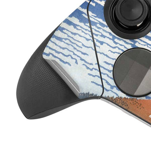 Hokusai Fuji Mountains in clear Weather Xbox Elite Wireless Controller Series 2 Skin
