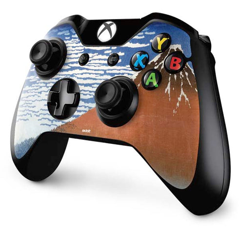 Hokusai Fuji Mountains in clear Weather Xbox One Controller Skin