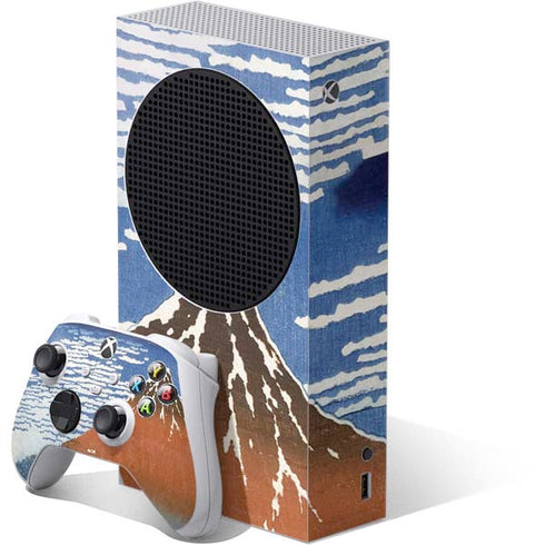 Hokusai Fuji Mountains in clear Weather Xbox Series S Bundle Skin