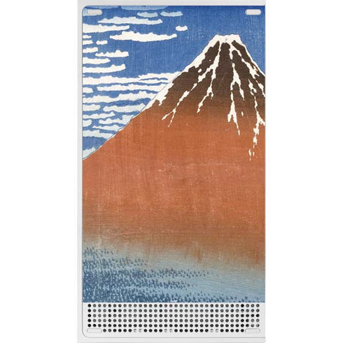 Hokusai Fuji Mountains in clear Weather Xbox Series S Bundle Skin