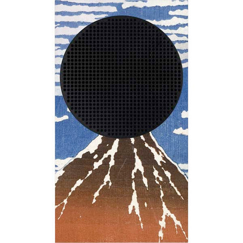 Hokusai Fuji Mountains in clear Weather Xbox Series S Console Skin