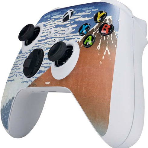 Hokusai Fuji Mountains in clear Weather Xbox Series S Controller Skin