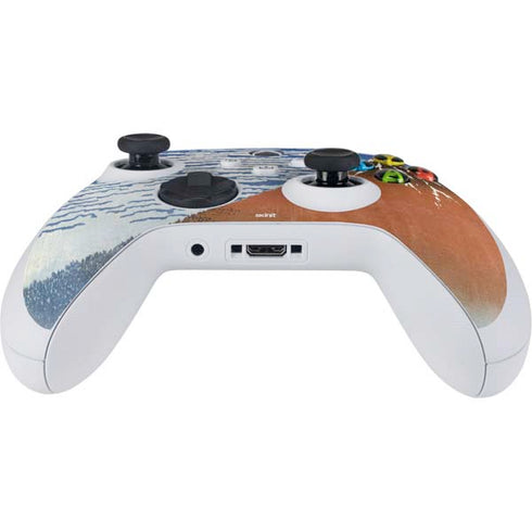 Hokusai Fuji Mountains in clear Weather Xbox Series S Controller Skin
