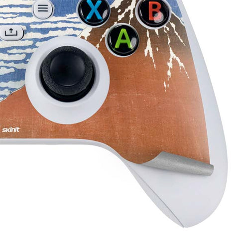 Hokusai Fuji Mountains in clear Weather Xbox Series S Controller Skin