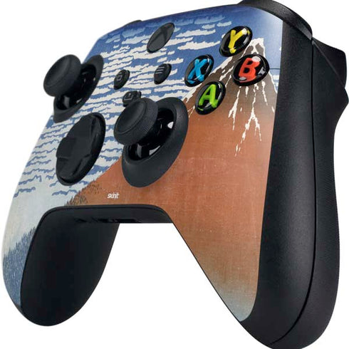 Hokusai Fuji Mountains in clear Weather Xbox Series X Controller Skin
