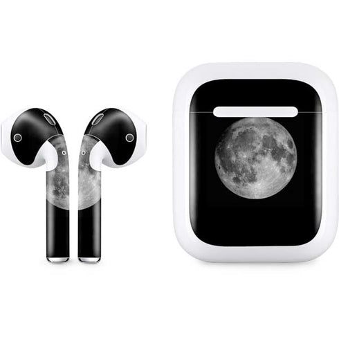 Full Moon Space Apple AirPods Skin