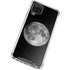 Full Moon Space Galaxy A12 Clear Case