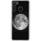 Full Moon Space Galaxy A21 Clear Case