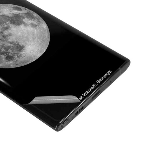 Full Moon Space Galaxy Note 10 Plus Skin