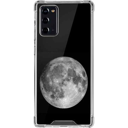 Full Moon Space Galaxy Note20 5G Clear Case
