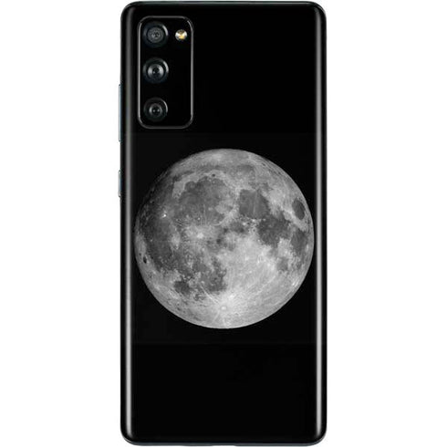 Full Moon Space Galaxy S20 Fan Edition Skin