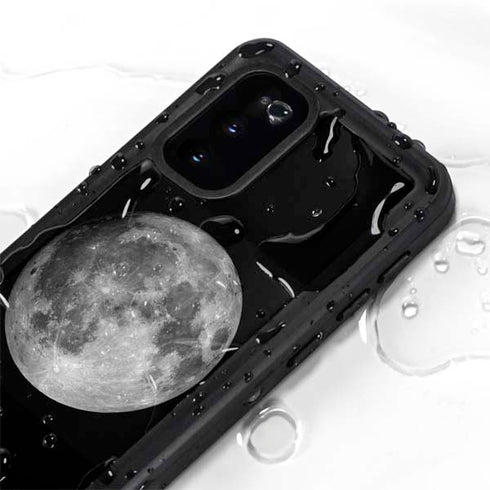Full Moon Space Galaxy S20 Waterproof Case