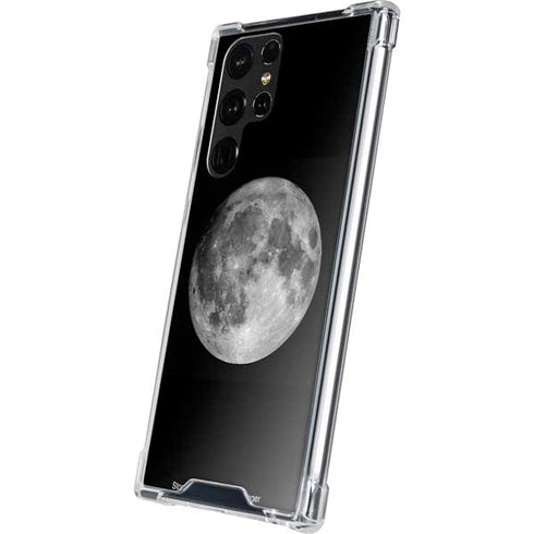 Full Moon Space Galaxy S22 Ultra Clear Case