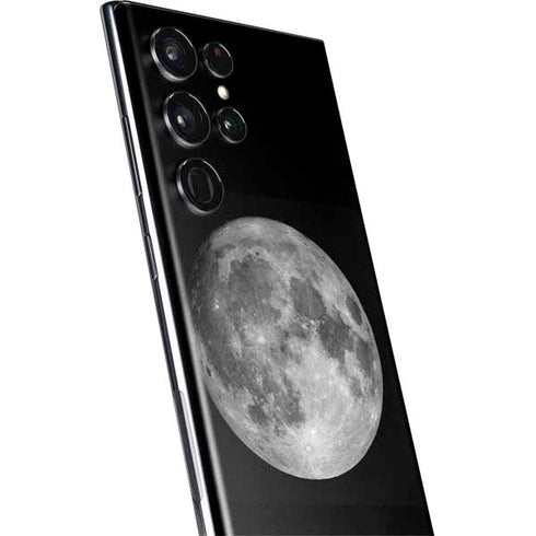 Full Moon Space Galaxy S22 Ultra Skin
