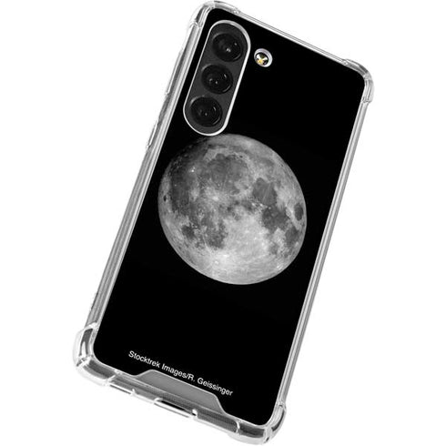 Full Moon Space Galaxy S23 Clear Case