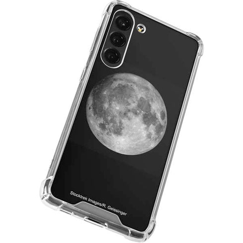 Full Moon Space Galaxy S23 Plus Clear Case