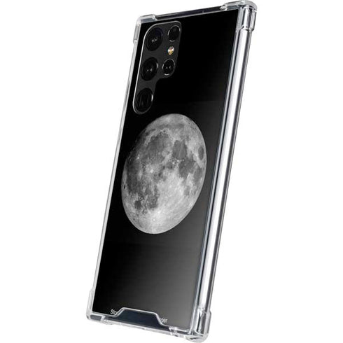 Full Moon Space Galaxy S23 Ultra Clear Case