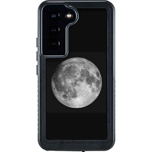 Full Moon Space Galaxy S23 Waterproof Case