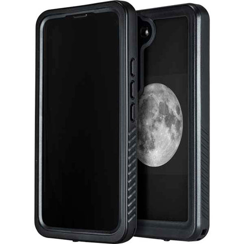 Full Moon Space Galaxy S23 Waterproof Case
