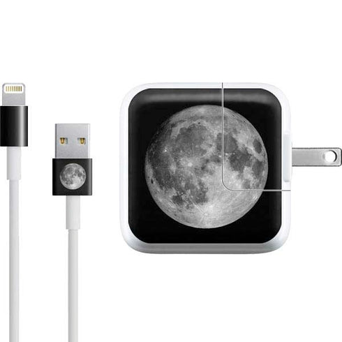 Full Moon Space iPad Charger (10W USB) Skin