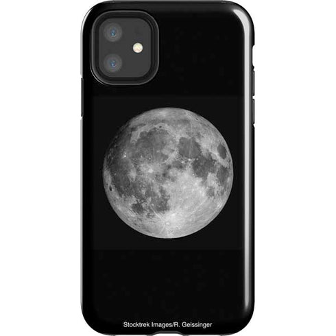 Full Moon Space iPhone 11 Impact Case