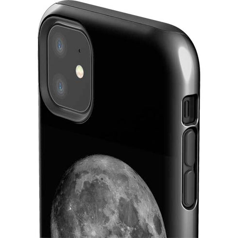Full Moon Space iPhone 11 Impact Case