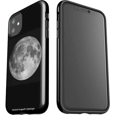 Full Moon Space iPhone 11 Impact Case
