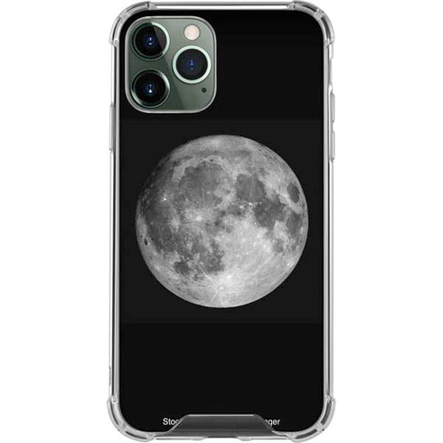 Full Moon Space iPhone 11 Pro Max Clear Case