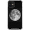 Full Moon Space iPhone 12 Clear Case