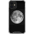 Full Moon Space iPhone 12 Clear Case