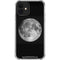 Full Moon Space iPhone 12 Mini Clear Case