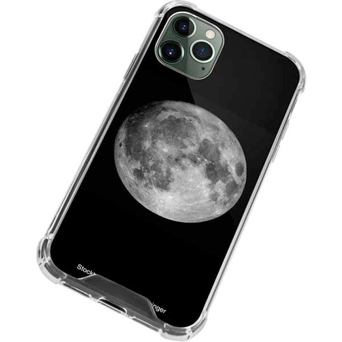 Full Moon Space iPhone 12 Pro Clear Case