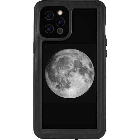 Full Moon Space iPhone 12 Pro Max Waterproof Case