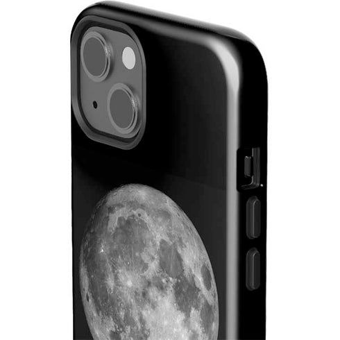 Full Moon Space iPhone 15 Plus Impact Case