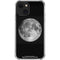 Full Moon Space iPhone 14 Plus Clear Case