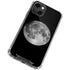 Full Moon Space iPhone 14 Plus Clear Case