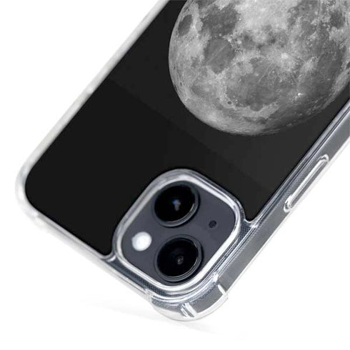 Full Moon Space iPhone 15 Plus MagSafe Case