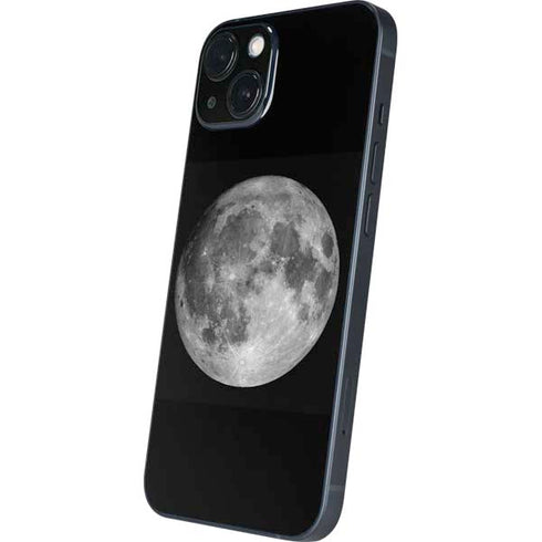 Full Moon Space iPhone 15 Plus Skin