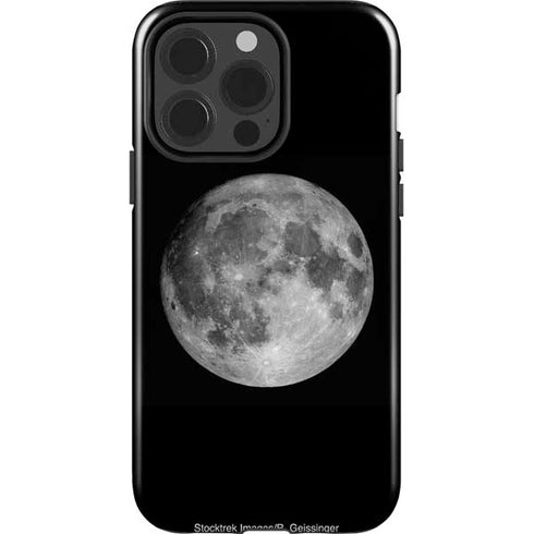 Full Moon Space iPhone 14 Pro Impact Case