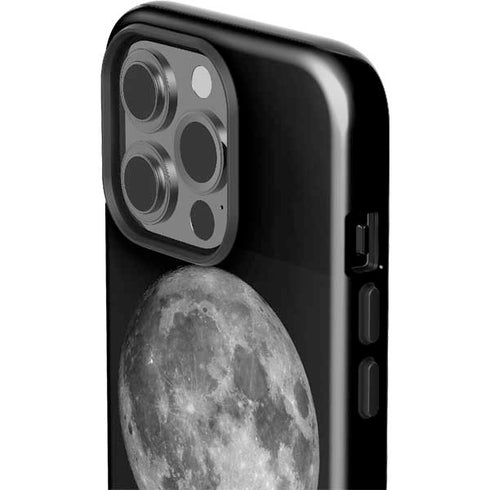 Full Moon Space iPhone 15 Pro Impact Case