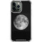 Full Moon Space iPhone 14 Pro Max Clear Case